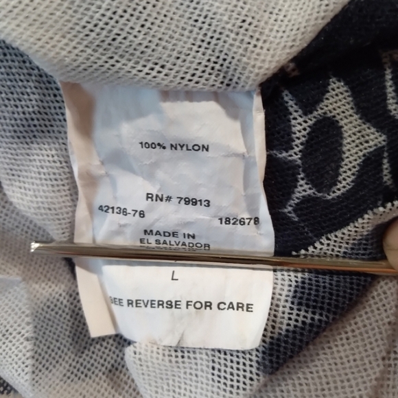 Sweet Pea sleeveless gauzy maternity top size L - Picture 5 of 7